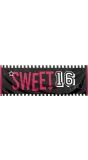 Sweet 16 Verjaardag Banner