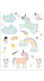 Tatoeages Setje Unicorns en Rainbows