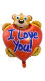 Teddybeer I Love You Folieballon