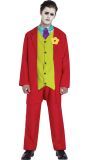 The Joker Outfit Rood Tiener 14-16 Jaar