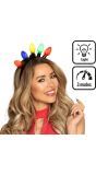 Tiara met Gekleurde Lampjes