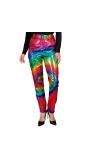 Tie Dye Pailletten Broek Dames