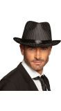 Tony Gestreepte Gangster Fedora