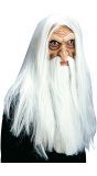 Tovenaars Masker met Baard en Snor