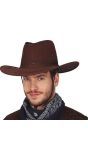 Traditionele Bruine Cowboyhoed
