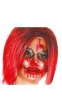 Transparant Bloederig Masker Vrouw