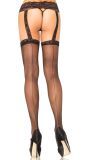 Transparante Kousen met Jarretelgordel