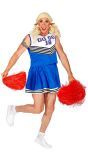 Travestie Cheerleader Kostuum
