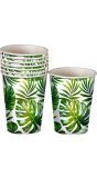 Tropical Leaves Hawaii Partybekers