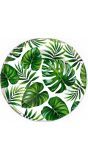Tropical Leaves Hawaii Wegwerp Bordjes