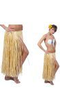 Tropische Rieten Rok Hawaii 70cm