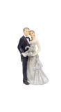 Trouwfiguurtje Zilver Bruiloft 25 Jaar
