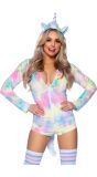 Unicorn Multicolor Kostuum Dames