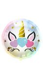 Unicorn Party Hartjes Folieballon 45cm