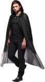 Vampier Cape Fade Zwart Grijs