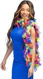 Veelkleurige Veren Party Boa