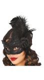 Verenmasker Zwart Masquerade