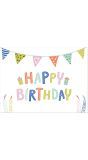 Verjaardag Happy Birthday Placemats 6 Stuks