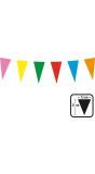 Verjaardag Papieren Vlaggenlijn Veelkleurig