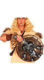 Versierde Viking Schild met Zwaard