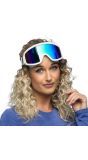 Verstelbare Witte Feest Skibril