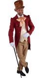 Victoriaans Heren Kostuum Rood