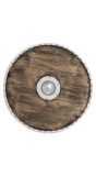 Viking Schild met Handgrepen Bruin