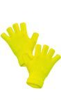 Vingerloze Handschoenen Neon Geel Dames Heren
