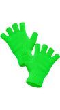 Vingerloze Handschoenen Neon Groen Dames Heren