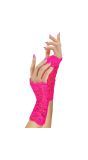 Vingerloze Handschoenen Neon Roze Dames