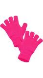 Vingerloze Handschoenen Neon Roze Dames Heren