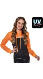 Visnet Bolero Neonoranje Dames Festival