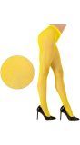 Visnet Panty Dames Geel