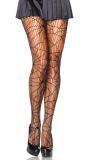 Visnet Panty Spinnenweb Motief