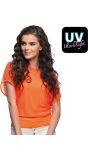 Visnet Top Neon Oranje Dames