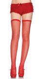 Visnetkousen Rood met Elastische Top