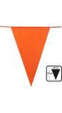 Vlaggenlijn Plastic Oranje