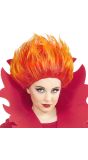 Vlammen Pruik