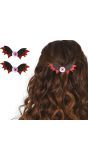 Vleermuis Halloween Haarclipjes