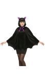 Vleermuis Poncho met Haarband