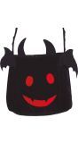 Vleermuis Zwarte Halloween Snoepemmer