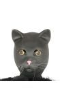 Volledig Zwart Kattenmasker