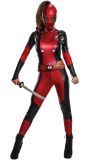 Volwassenen Deadpool Secret Wishes Kostuum