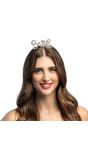 Vrijgezellenfeest Tiara 'Bride' Zilver