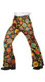 Vrolijke Bloemen Hippie Broek Heren