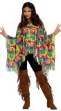 Vrolijke Hippie Poncho Dames