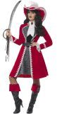 Vrouwelijke Kapiteins Kostuum