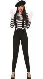 Vrouwelijke Mimespeelster Outfit