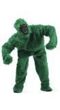 Warm Groen Gorilla Kostuum