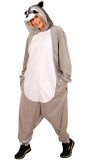 Wasbeer Onesie Grijs Dames Heren